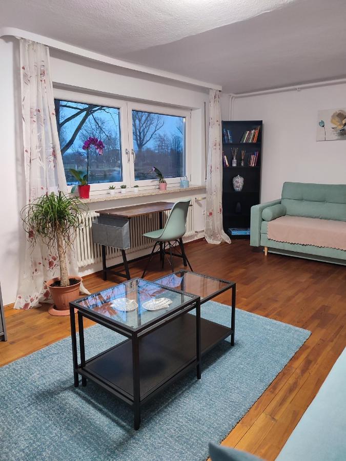 Gemuetliche Zwei-Zimmer-Wohnung Am Regnitzufer Bamberg Extérieur photo